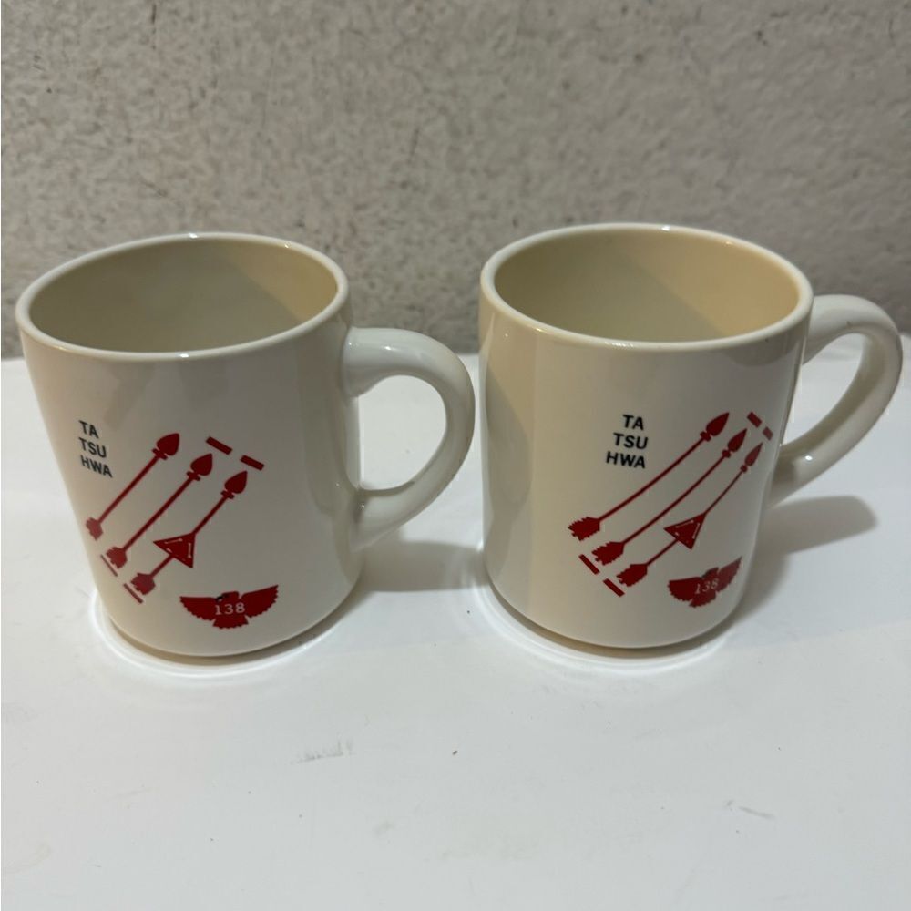 Vintage Ta tsu hwa boyscout  mug
